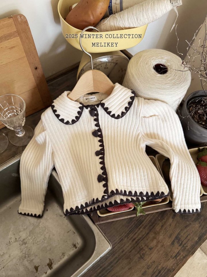 [melikey] Mellow Ribbed Cardigan_2colors