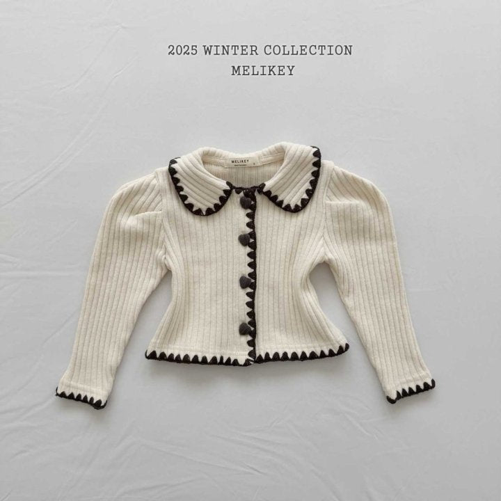 [melikey] Mellow Ribbed Cardigan_2colors