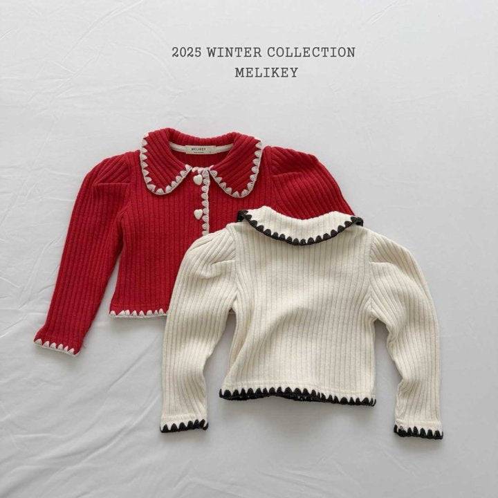 [melikey] Mellow Ribbed Cardigan_2colors