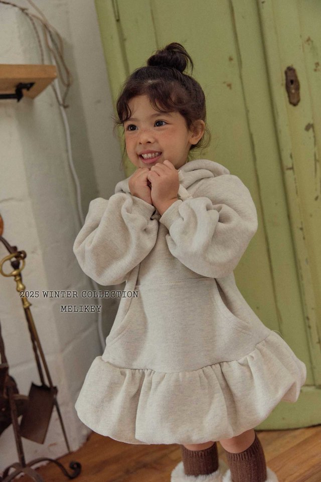 [melikey] Pumpkin Hoodie Dress_2colors