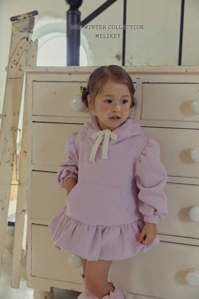 [melikey] Pumpkin Hoodie Dress_2colors