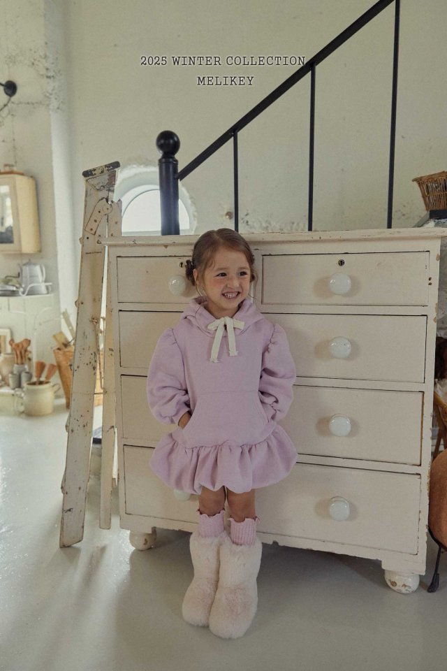 [melikey] Pumpkin Hoodie Dress_2colors