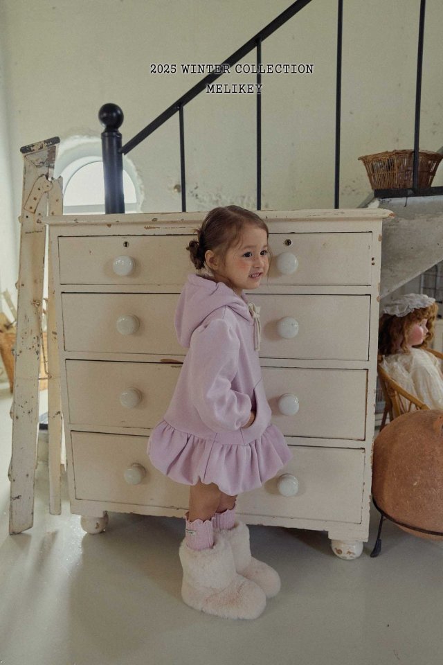 [melikey] Pumpkin Hoodie Dress_2colors