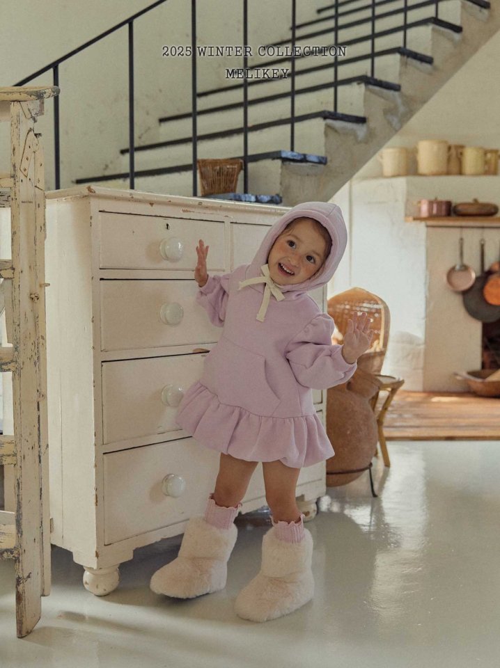 [melikey] Pumpkin Hoodie Dress_2colors