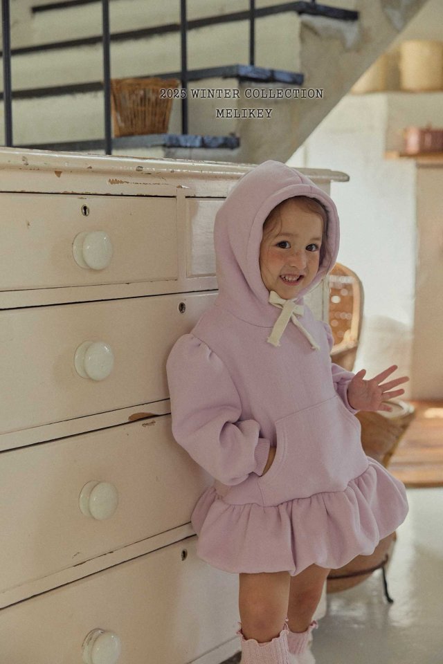 [melikey] Pumpkin Hoodie Dress_2colors