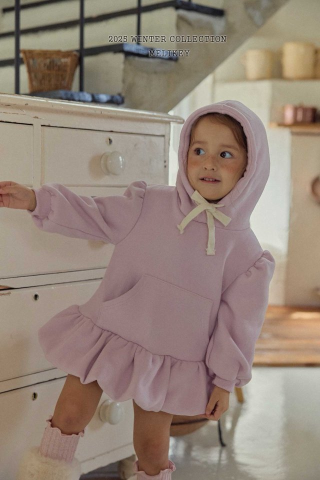 [melikey] Pumpkin Hoodie Dress_2colors