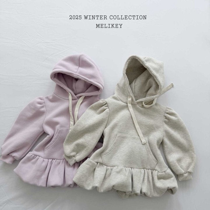 [melikey] Pumpkin Hoodie Dress_2colors