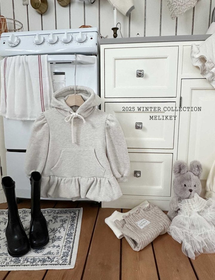 [melikey] Pumpkin Hoodie Dress_2colors