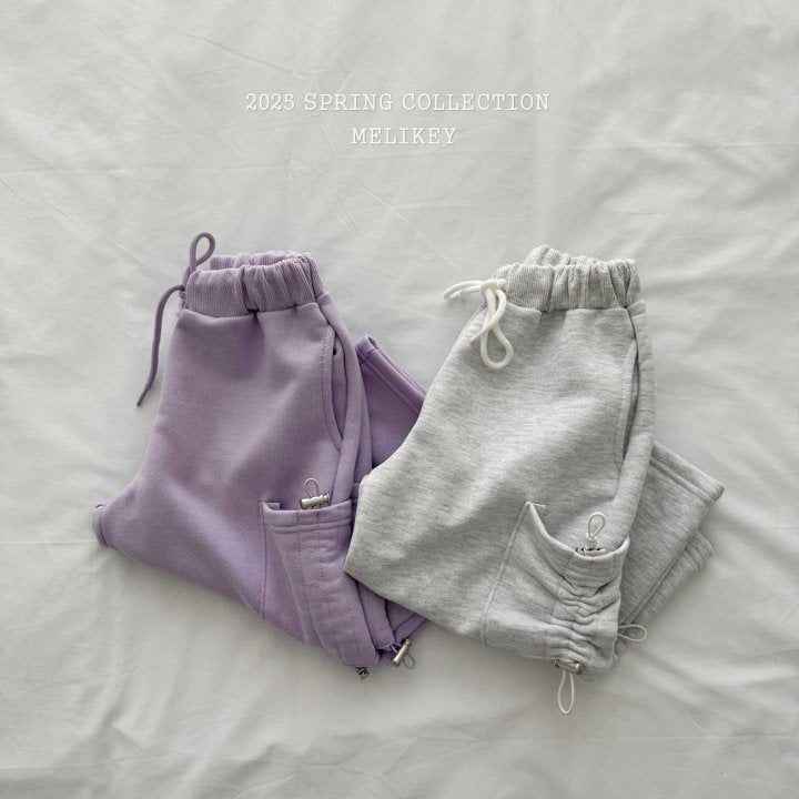 [melikey] Cargo Ribbon Pants_2colors