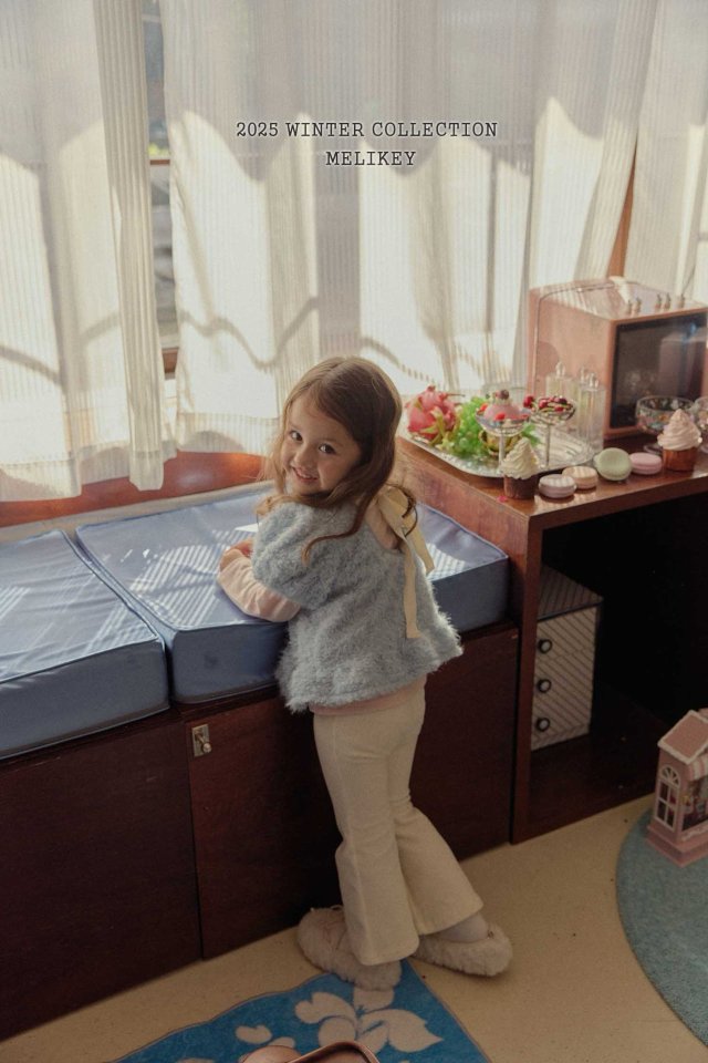 [melikey] Pastel Ribbon Tee_2colors