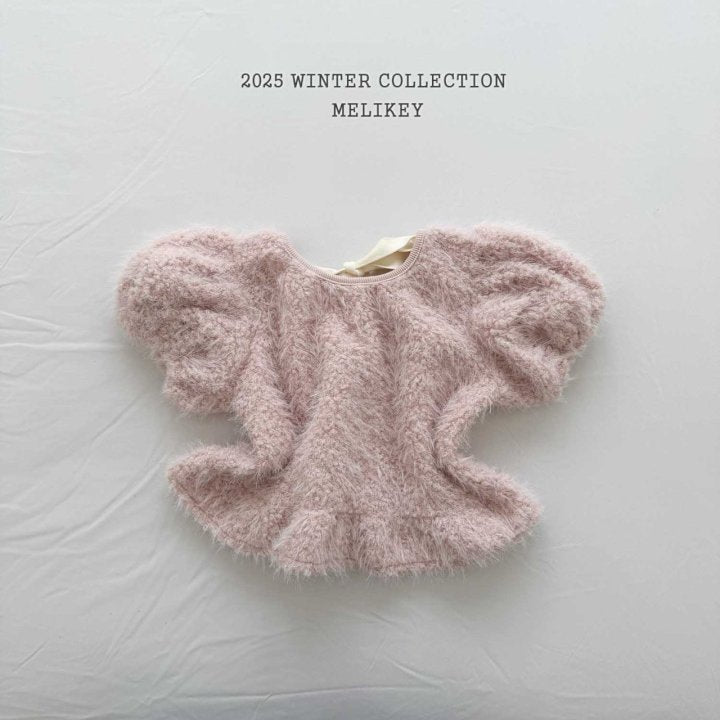 [melikey] Pastel Ribbon Tee_2colors