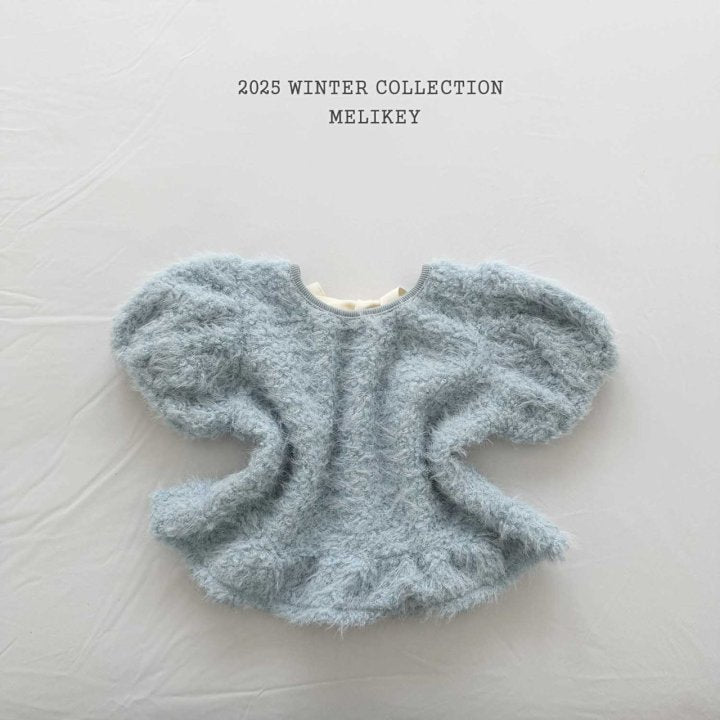 [melikey] Pastel Ribbon Tee_2colors