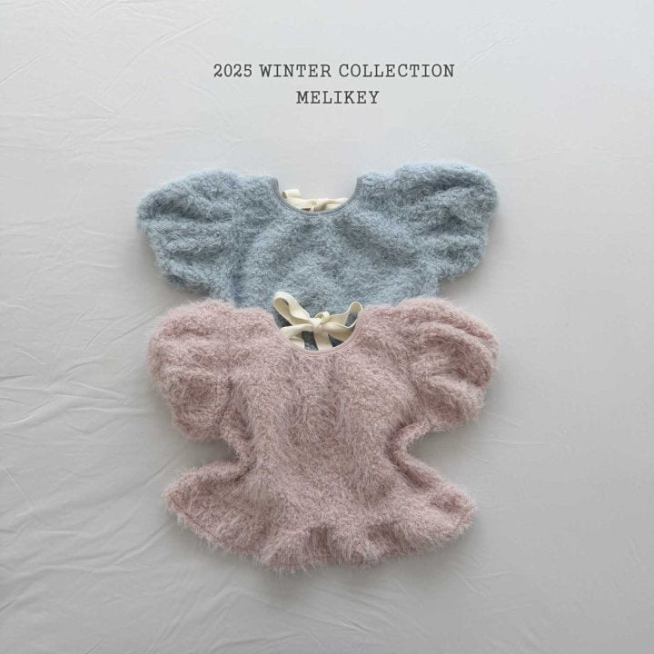 [melikey] Pastel Ribbon Tee_2colors