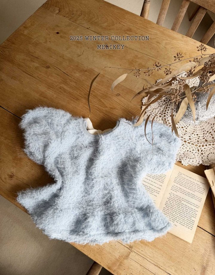 [melikey] Pastel Ribbon Tee_2colors