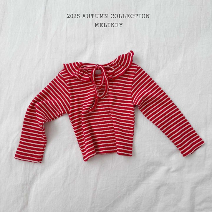 [melikey] Petit frill T-shirt_3colors