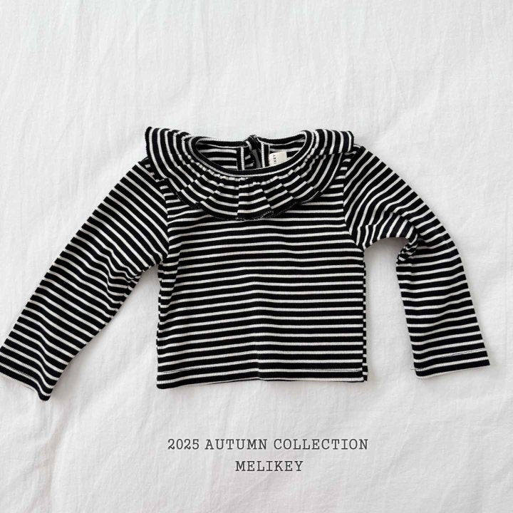 [melikey] Petit frill T-shirt_3colors