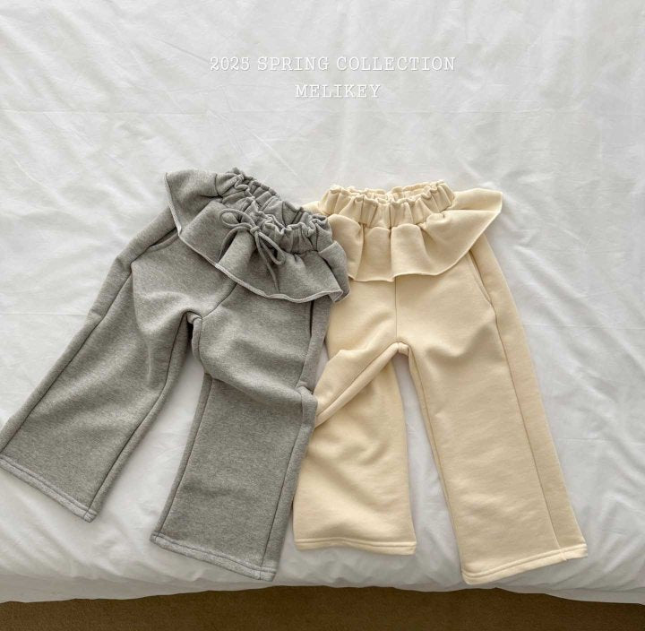 [melikey] Lemona Frill Pants_2colors