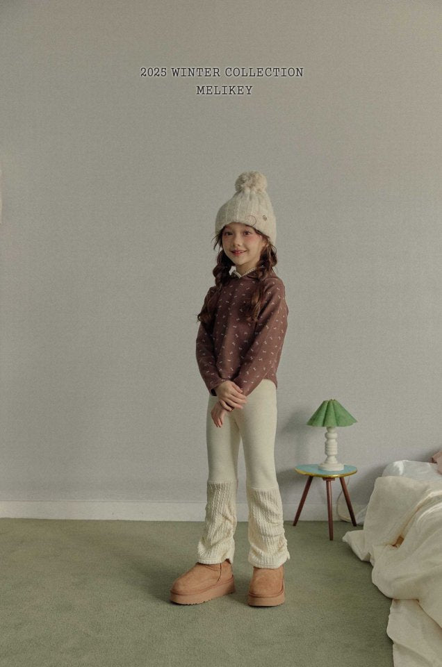 [melikey] Wide Ribbed Shirred Leggings_2colors