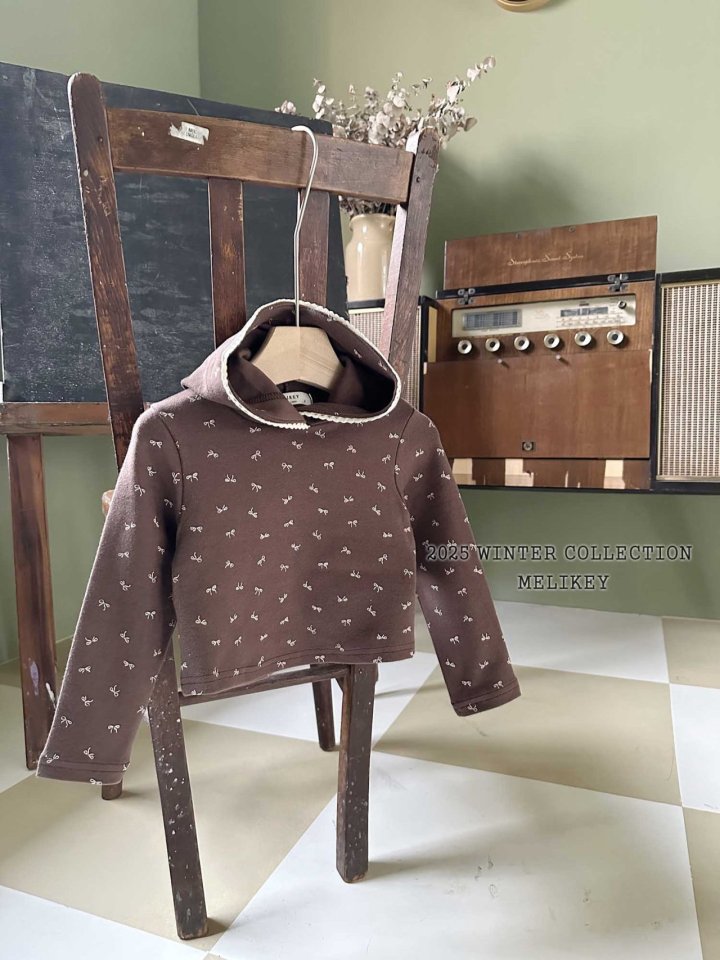 [melikey] Sugar Ribbon Hoodie_2colors