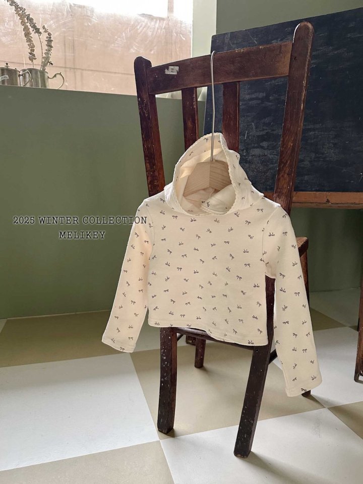 [melikey] Sugar Ribbon Hoodie_2colors