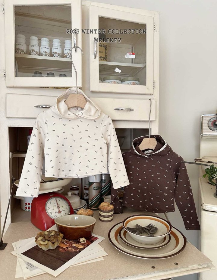 [melikey] Sugar Ribbon Hoodie_2colors