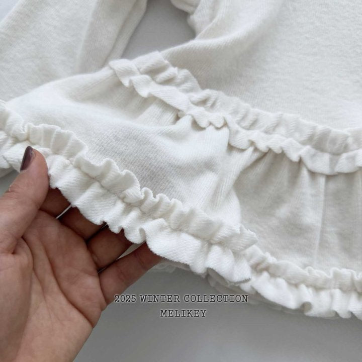 [melikey] Tutu Frill Turtleneck Top_3colors