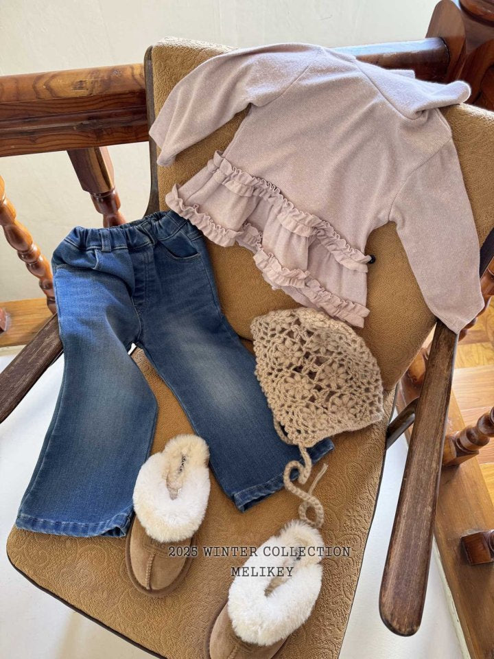 [melikey] Tutu Frill Turtleneck Top_3colors