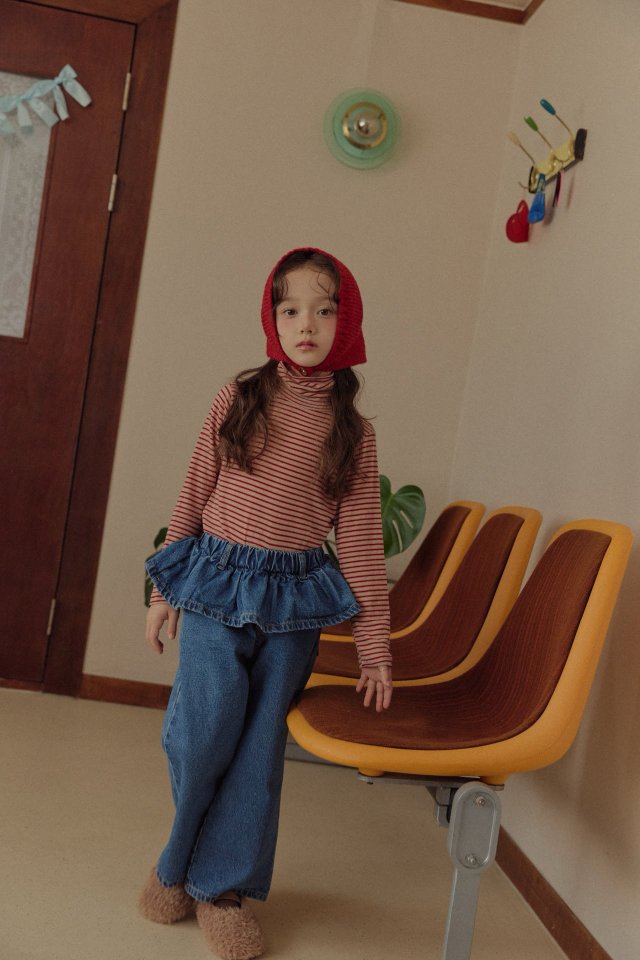 [melikey] Merry Stripe Turtleneck_2colors