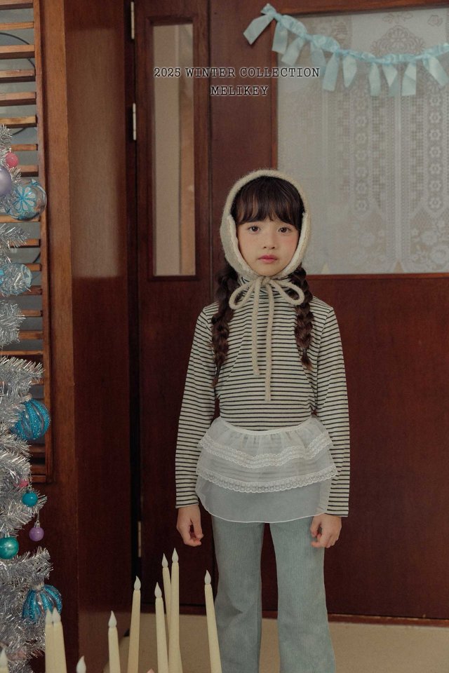 [melikey] Merry Stripe Turtleneck_2colors