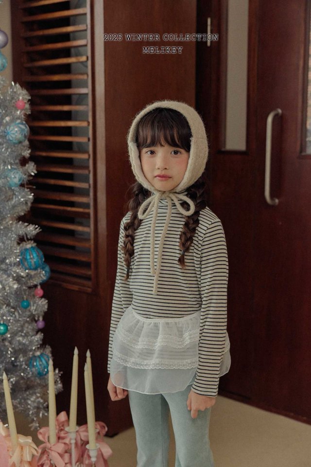 [melikey] Merry Stripe Turtleneck_2colors