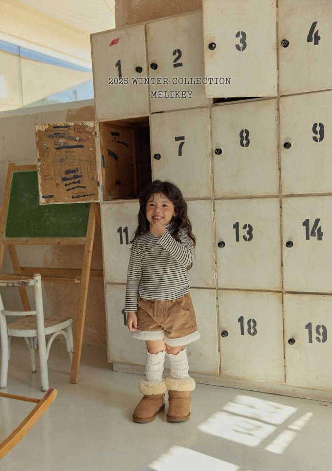 [melikey] Merry Stripe Turtleneck_2colors