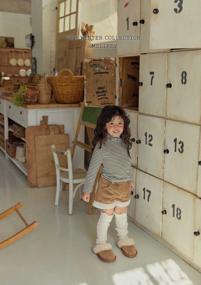 [melikey] Merry Stripe Turtleneck_2colors