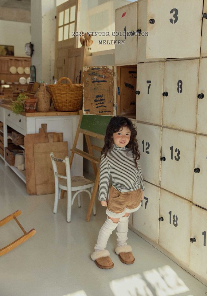 [melikey] Merry Stripe Turtleneck_2colors