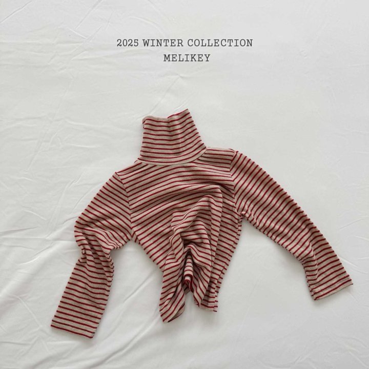 [melikey] Merry Stripe Turtleneck_2colors