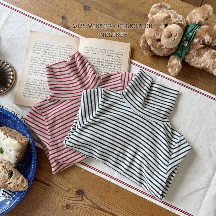 [melikey] Merry Stripe Turtleneck_2colors