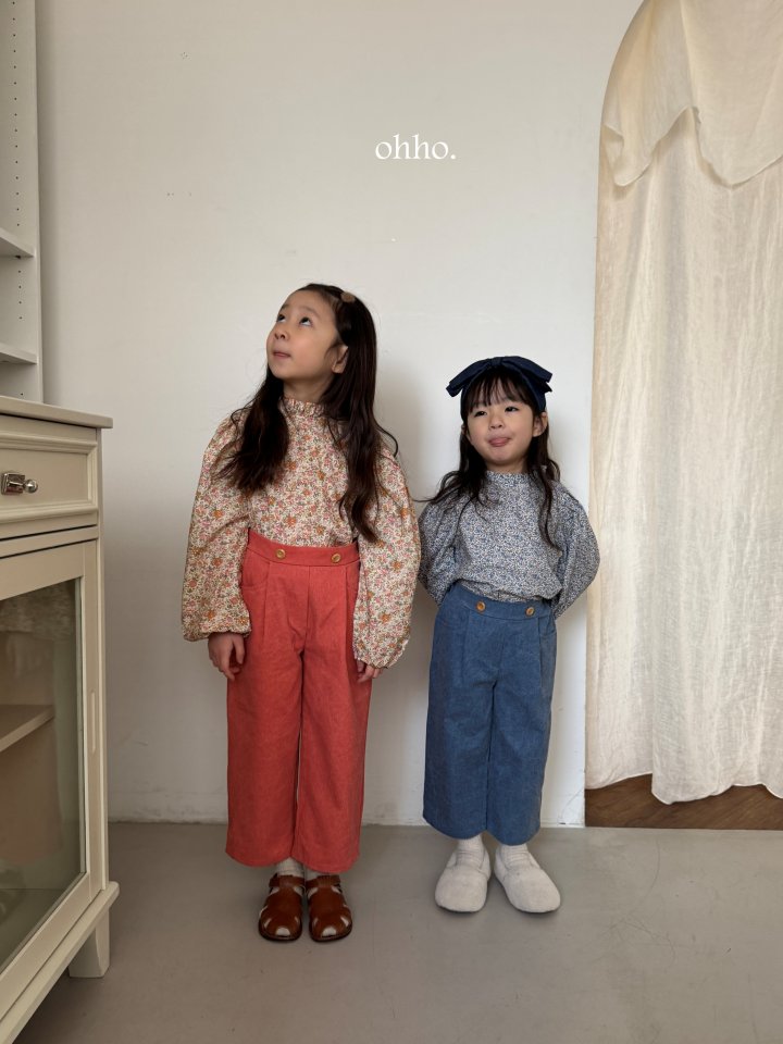 [ohho] Liberty Blouse_2colors