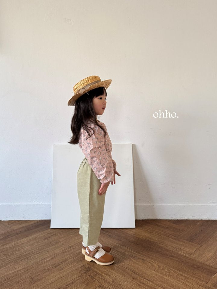 [ohho] Carol Pintuck Pants_4colors