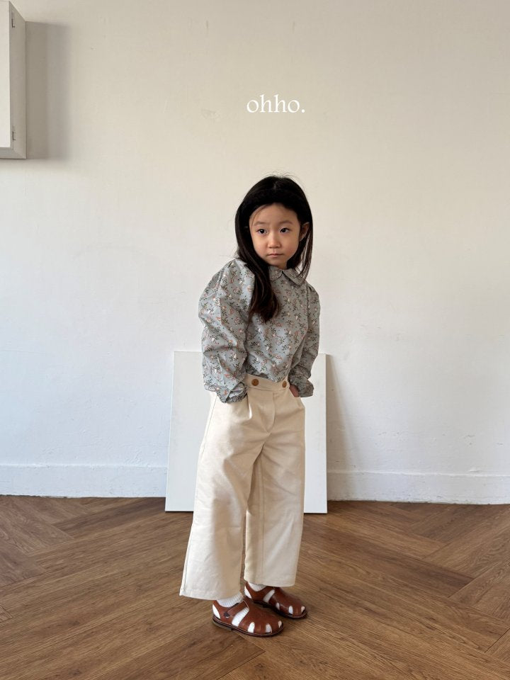 [ohho] Carol Pintuck Pants_4colors