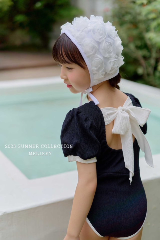 [melikey] Flower Ferm Swim Cap_3colors