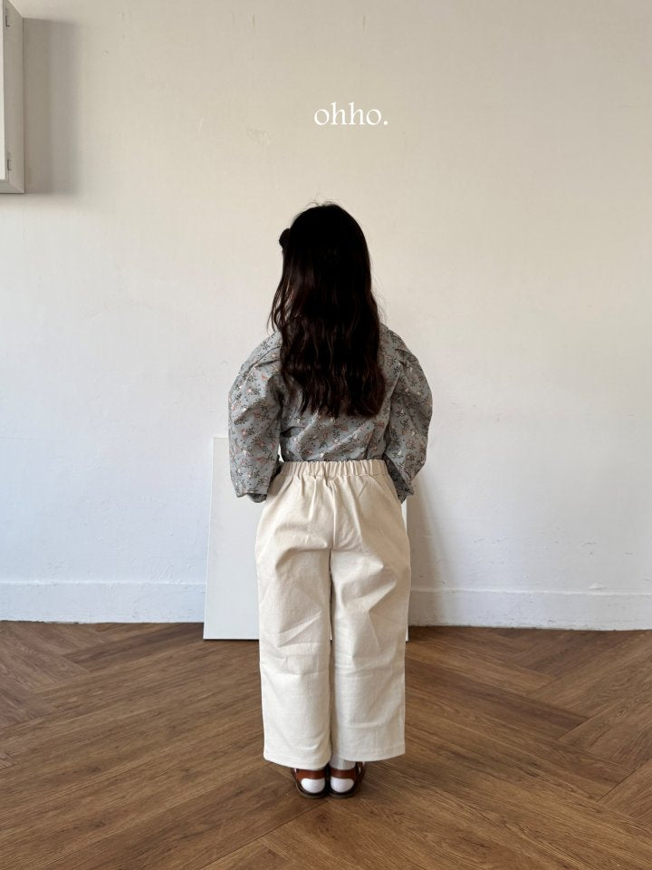 [ohho] Carol Pintuck Pants_4colors