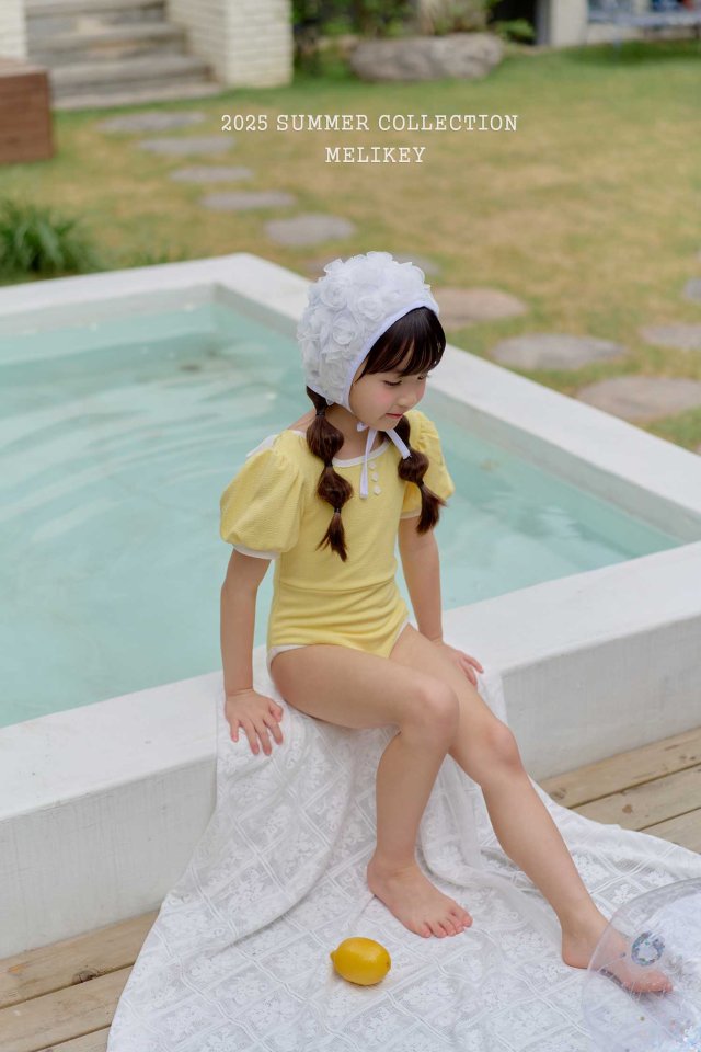 [melikey] Flower Ferm Swim Cap_3colors