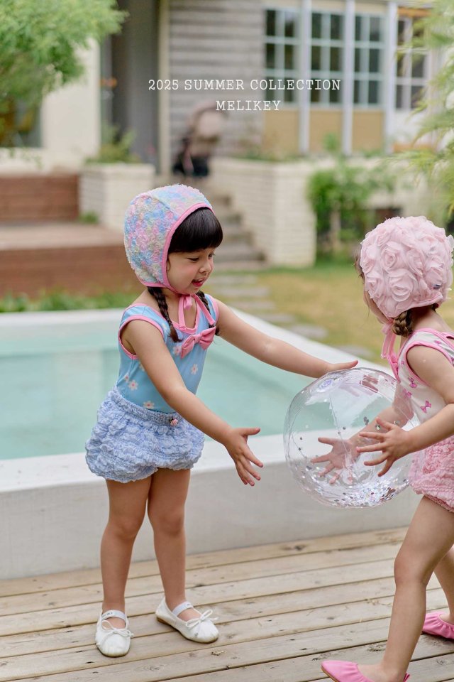 [melikey] Flower Ferm Swim Cap_3colors