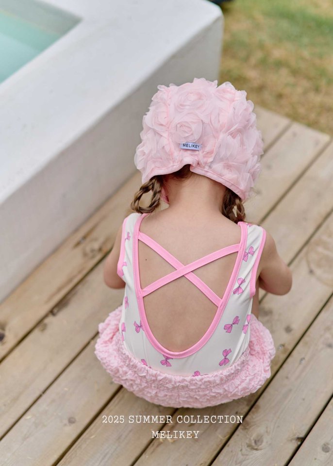 [melikey] Flower Ferm Swim Cap_3colors