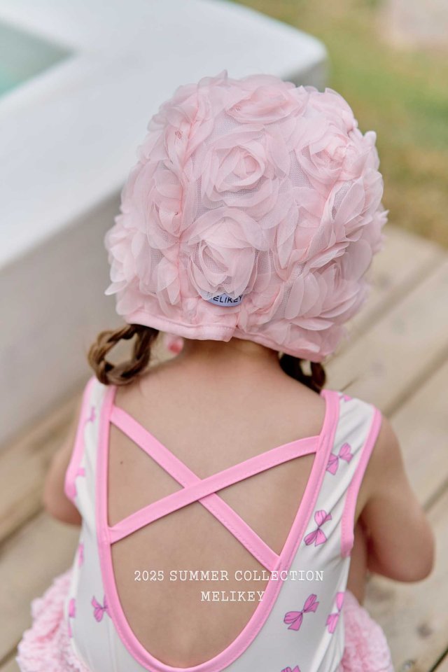 [melikey] Flower Ferm Swim Cap_3colors