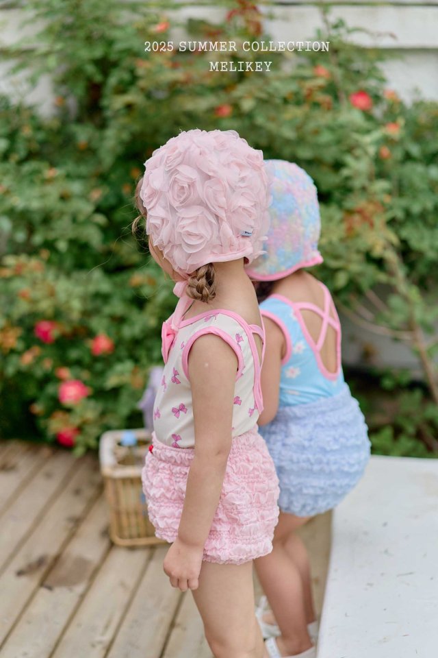 [melikey] Flower Ferm Swim Cap_3colors
