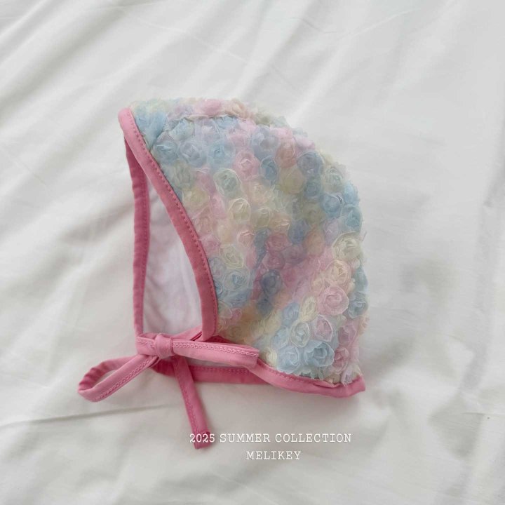[melikey] Flower Ferm Swim Cap_3colors