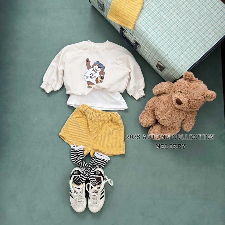 [melikey] Bubble corduroy Shorts_3colors