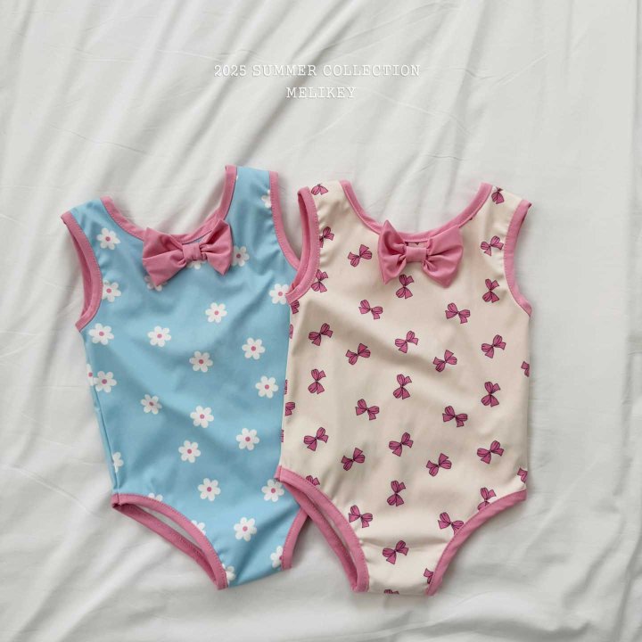 [melikey] Lilly Sleeveless Swim Suit_2colors