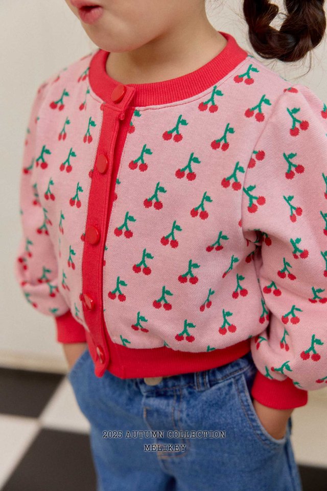 [melikey] Cherry Puff Cardigan_2colors