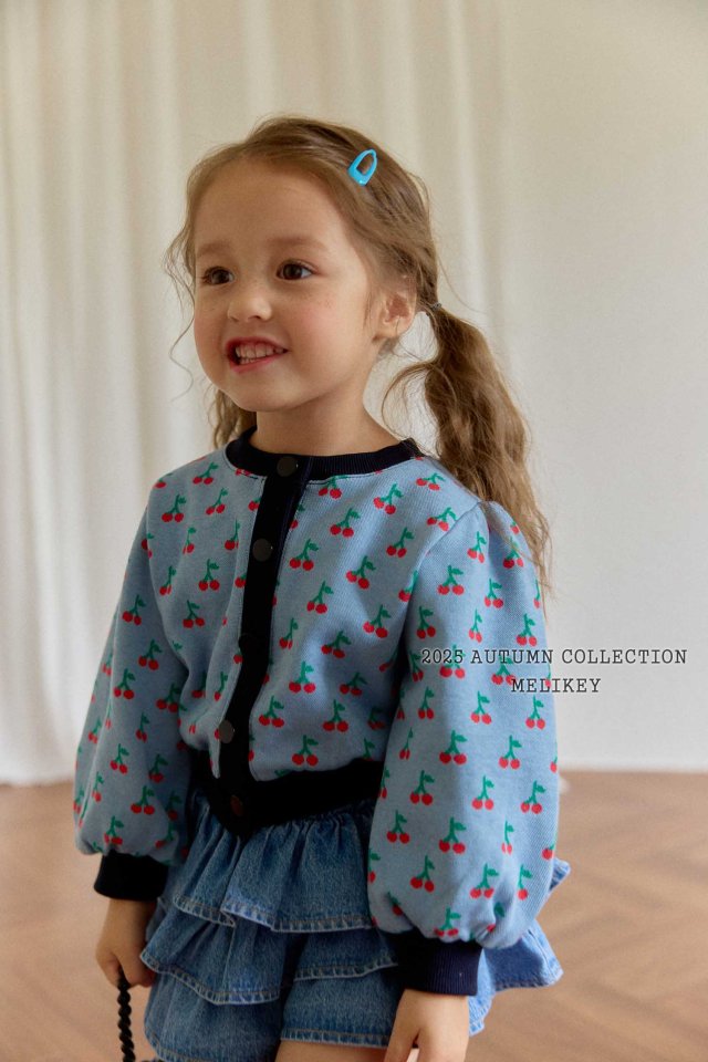 [melikey] Cherry Puff Cardigan_2colors